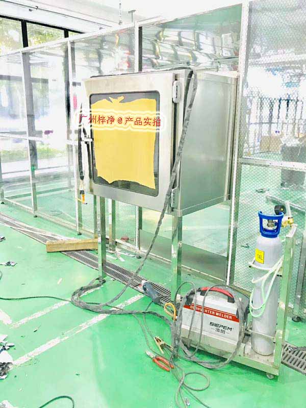 潔凈棚內傳遞窗安裝圖 潔凈棚內傳遞窗安裝圖